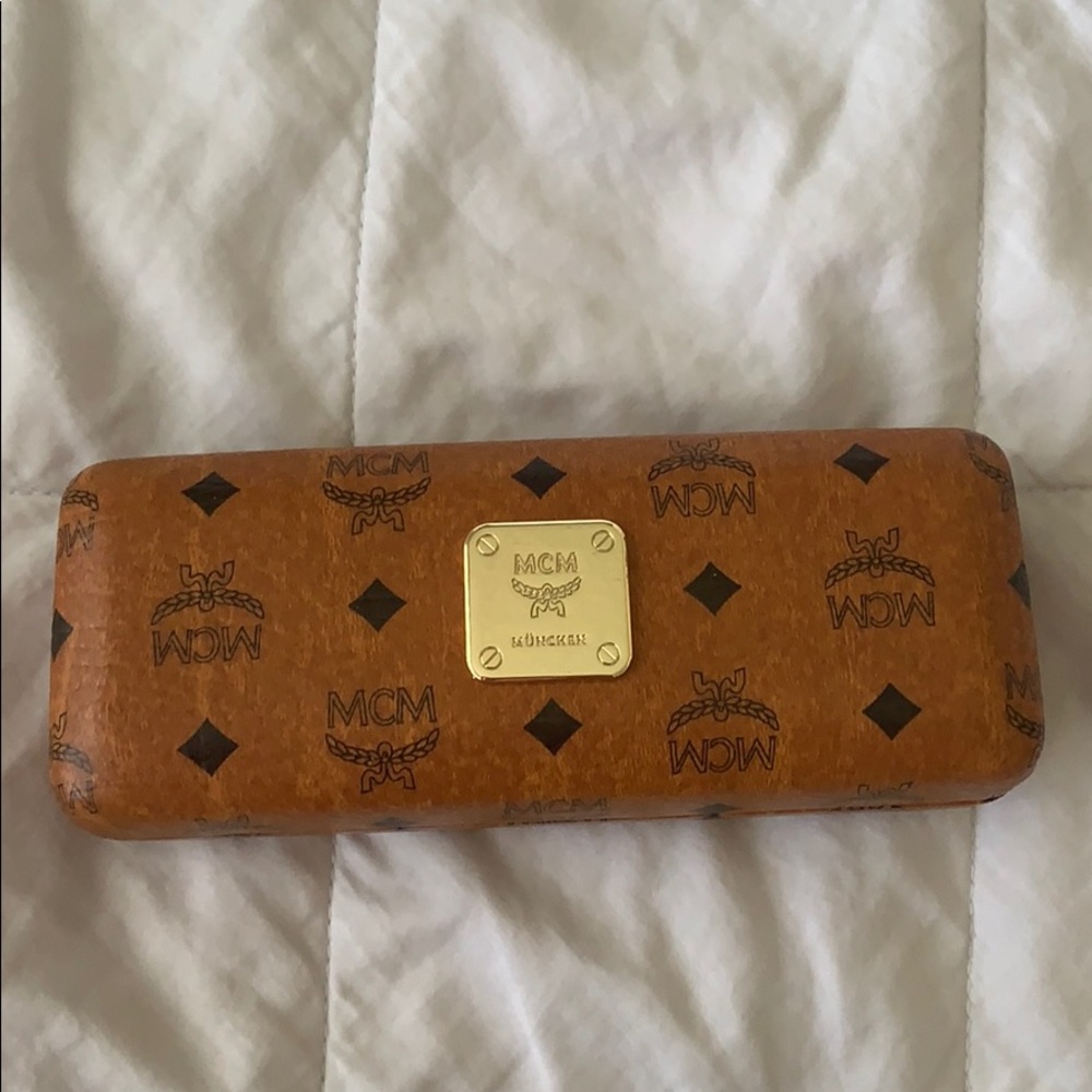 MCM sunglasses case